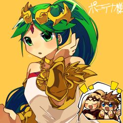 palutena from kid icarus