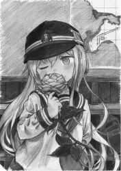 hibiki (kancolle) from kantai collection