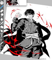 roy mustang from fullmetal alchemist