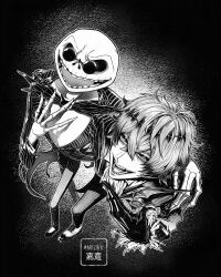 jack skellington from the nightmare before christmas by skully j. graves