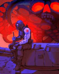 bucky barnes from captain america: the winter soldier