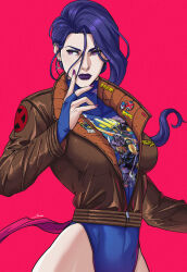 psylocke from marvel by jhony caballero