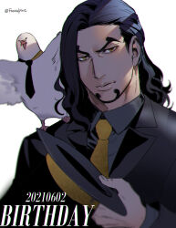 rob lucci from one piece by foxvulpine