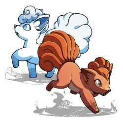 alolan vulpix from pokemon