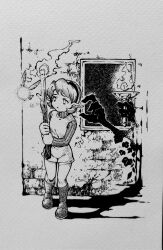 navi from inktober by kandori makoto
