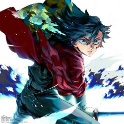 tomioka giyuu from kimetsu no yaiba by kikkoumon
