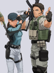 chris redfield from resident evil by oimobugs