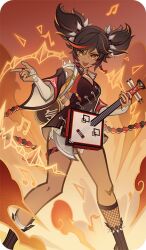 xinyan (genshin impact) from genshin impact