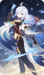 shenhe (genshin impact) from genshin impact