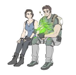 chris redfield from resident evil