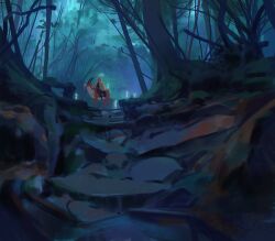 kodama from mononoke hime by snatti