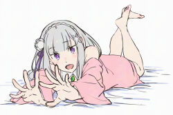 emilia (re:zero) from re:zero kara hajimeru isekai seikatsu by sagawa haruka