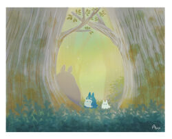 totoro from tonari no totoro by ayu (mog)