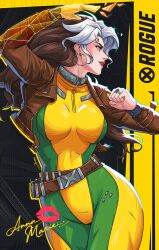 rogue (x-men) from marvel by jhony caballero