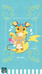 alolan raichu from pokemon by meme (sleepsheep)