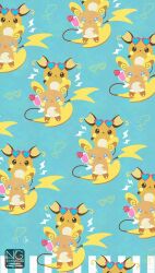 alolan raichu from pokemon by meme (sleepsheep)