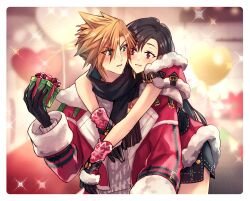 cloud strife from christmas by minato (ct 777)
