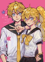kagamine lenka from vocaloid by kasumi (chlorine 4to1)