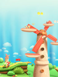 poochy (yoshi's island) from super mario bros.