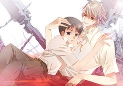 ikari shinji from neon genesis evangelion by platinumcorundum
