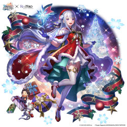 emilia (re:zero) from christmas