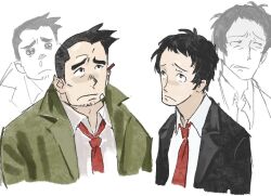 adachi tooru from ace attorney by godzillapigeon1