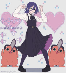 pochita (chainsaw man) from bemani by miri (cherryjelly)