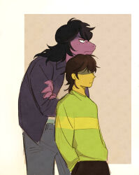 kris (deltarune) from deltarune by tinnim2