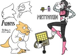 alphys from undertale by tinnim2