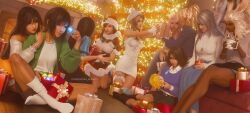aerith gainsborough from christmas