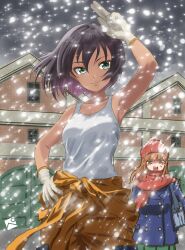 hoshino (girls und panzer) from girls und panzer by kainushi
