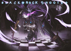 insane black rock shooter from black rock shooter