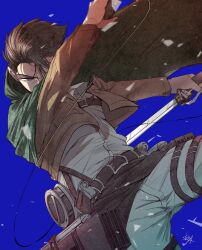 levi (shingeki no kyojin) from shingeki no kyojin