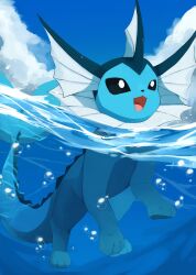 vaporeon from pokemon by kou11021301