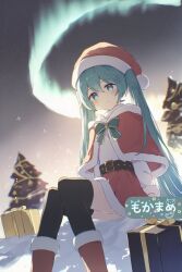 hatsune miku from christmas