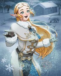princess zelda from the legend of zelda by theskywaker