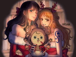 nami (one piece) from christmas