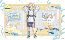 kagamine len from vocaloid
