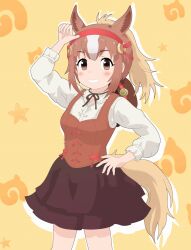 chestnut thoroughbred (kemono friends) from kemono friends
