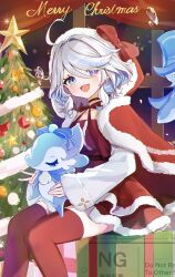 furina (genshin impact) from christmas