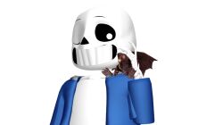 sans (undertale) from bioshock infinite by luckyducky