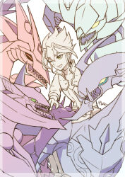 clear wing synchro dragon from yu-gi-oh! by yanagimachi