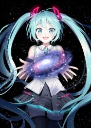 hatsune miku from vocaloid