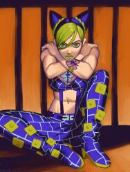 kujo jolyne from jojo no kimyou na bouken