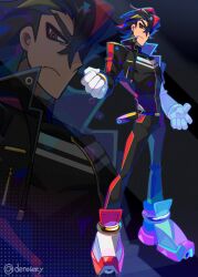 shadow the hedgehog from sonic (series) by denaseey