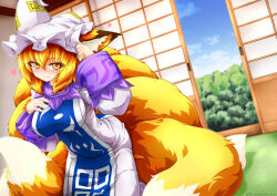 yakumo ran from touhou by kazami karasu
