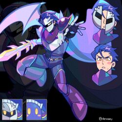 meta knight from kirby (series) by denaseey