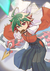odd-eyes pendulum dragon from yu-gi-oh! by yanagimachi