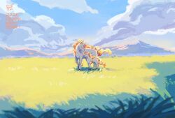 ponyta from pokemon by mo~zu