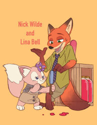 nick wilde from duffy and friends by takatmaorange